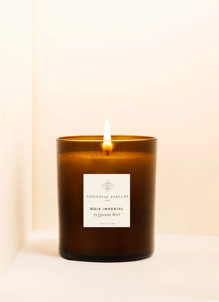 Bougie parfumée Bois Impérial d'Essential Parfums - 270 g