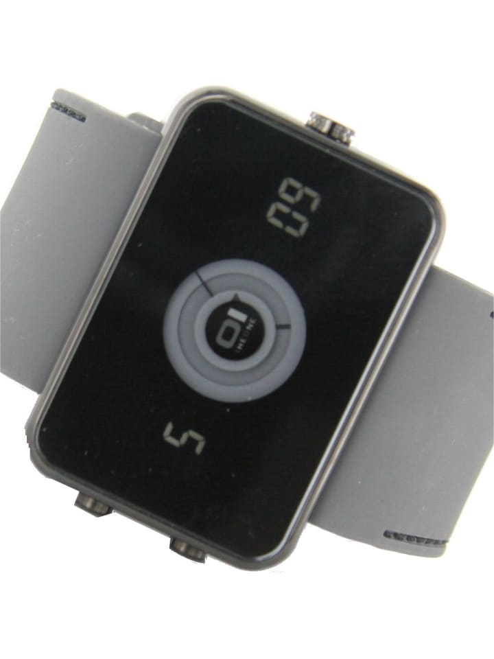 The One Quarzuhr IP202-3GY in Silber günstig kaufen onesize