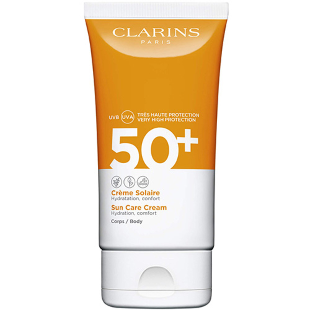 Clarins Crème Solaire Corps UVA/UVB 50+ Crème solaire hydratante, confort