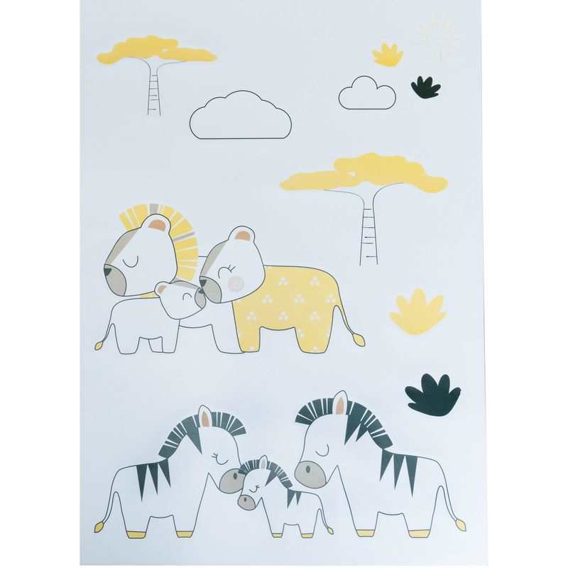 Stickers muraux Pluche et pompon