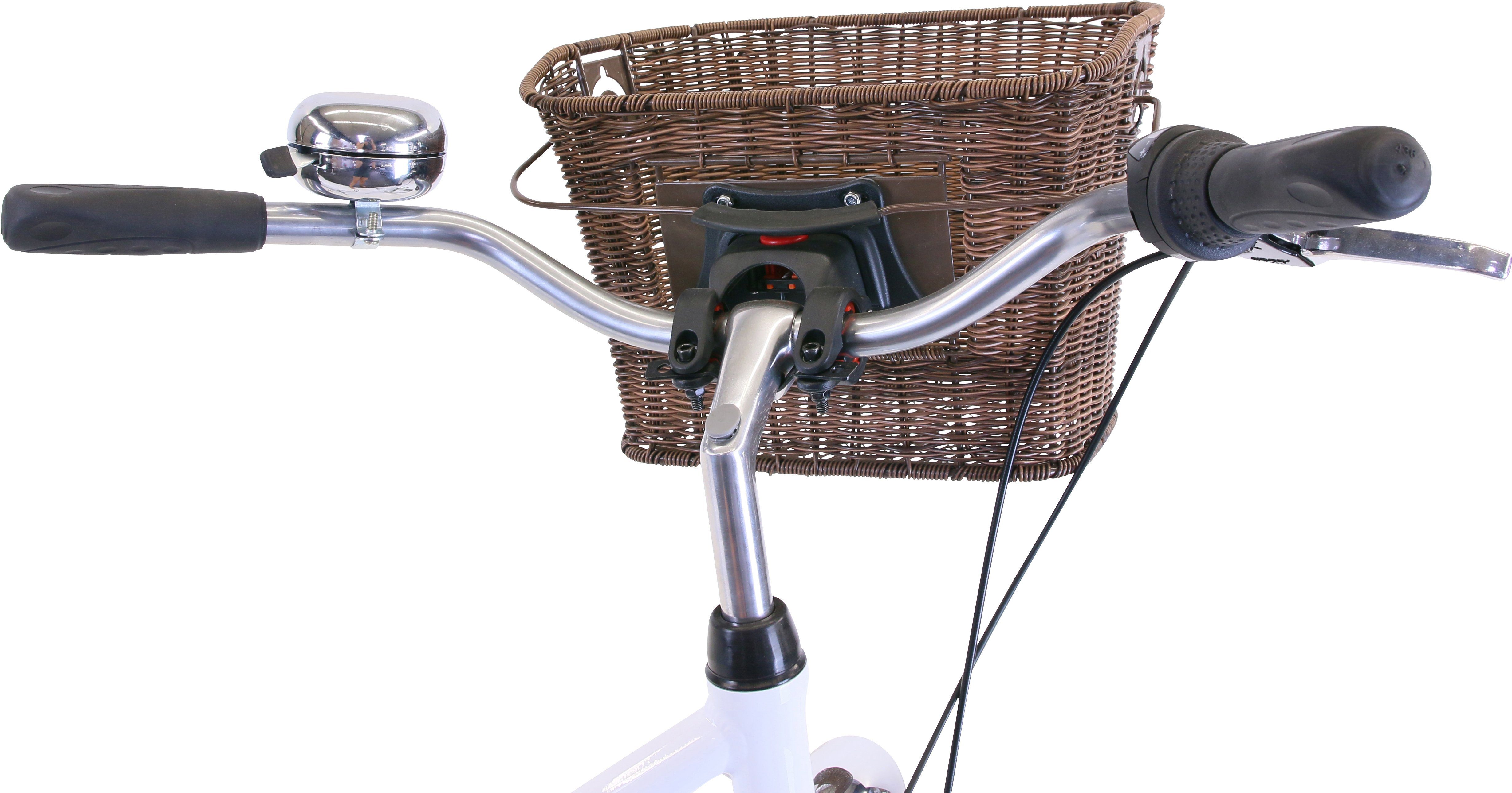 HAWK Bikes Cityrad HAWK City Classic Joy White, 3 Gang Shimano Nexus Schaltwerk