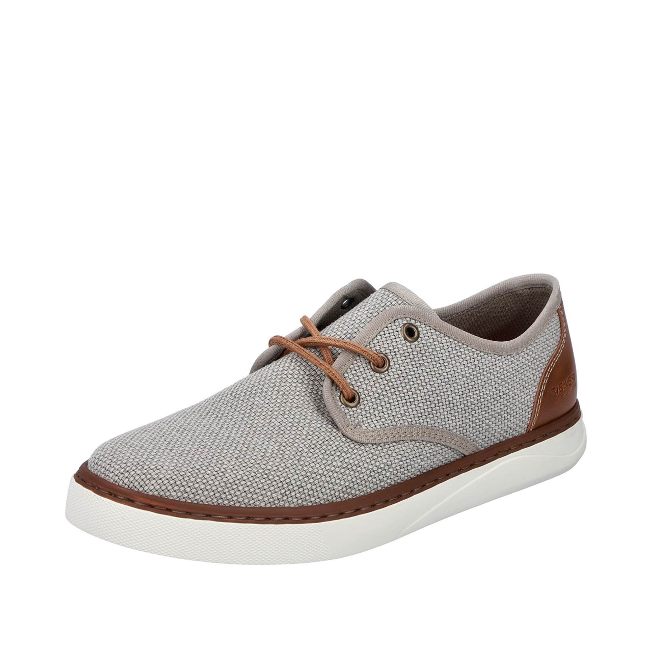 RIEKER Freizeit Schnürer beige