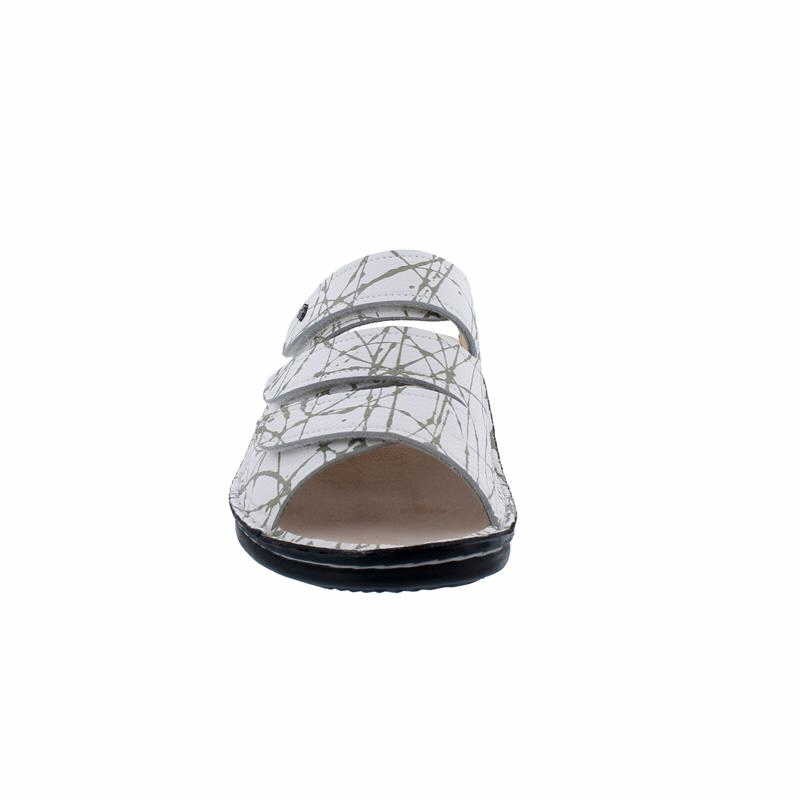 FINN COMFORT Pantoletten grau