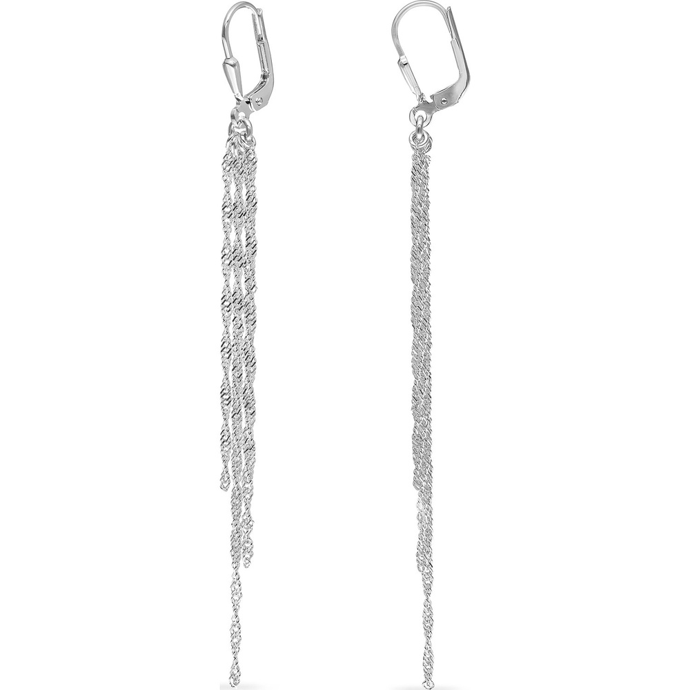 FAVS Boucles d'oreilles 925 Argent Boucles d'oreilles