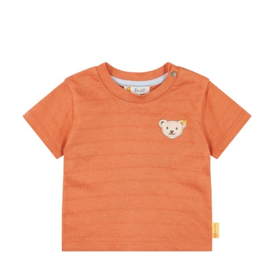 T-Shirt kurzarm, orange für Jungs