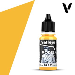 Vallejo Model Color - Flat Yellow (70953) (18ml)