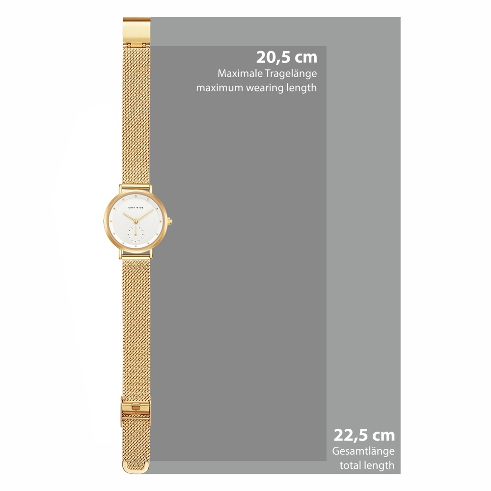 EASTSIDE Montre à quartz Pranera en Or jaune Acier inoxydable en Or jaune Montre