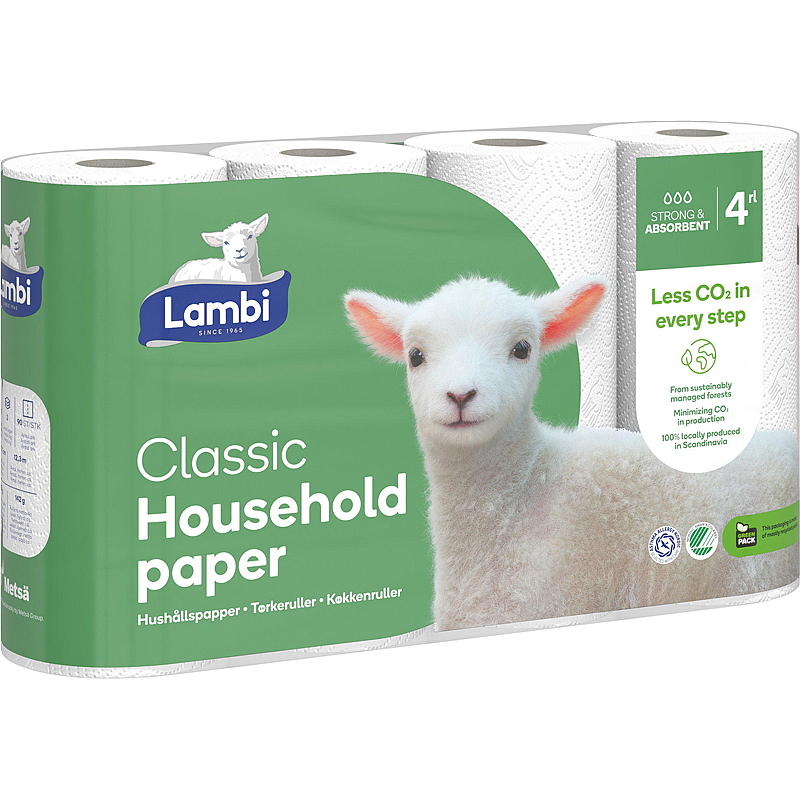 Lambi Tørkerull Lambi 20-pk Sekk