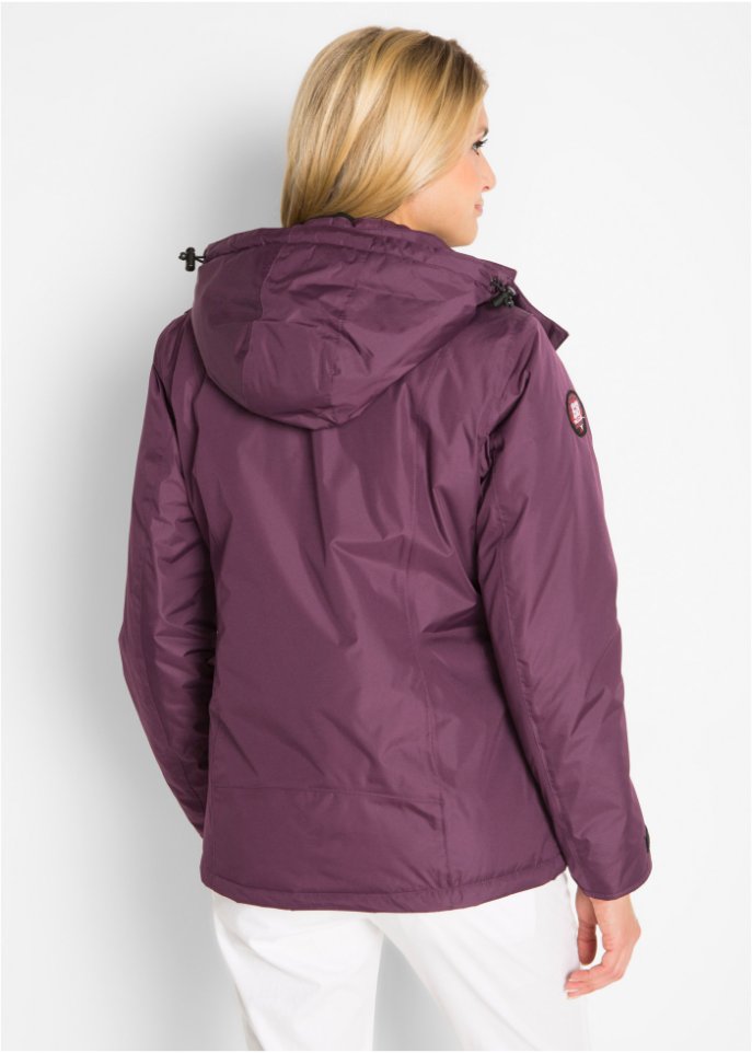 Jacke mit abnehmbarer Kapuze