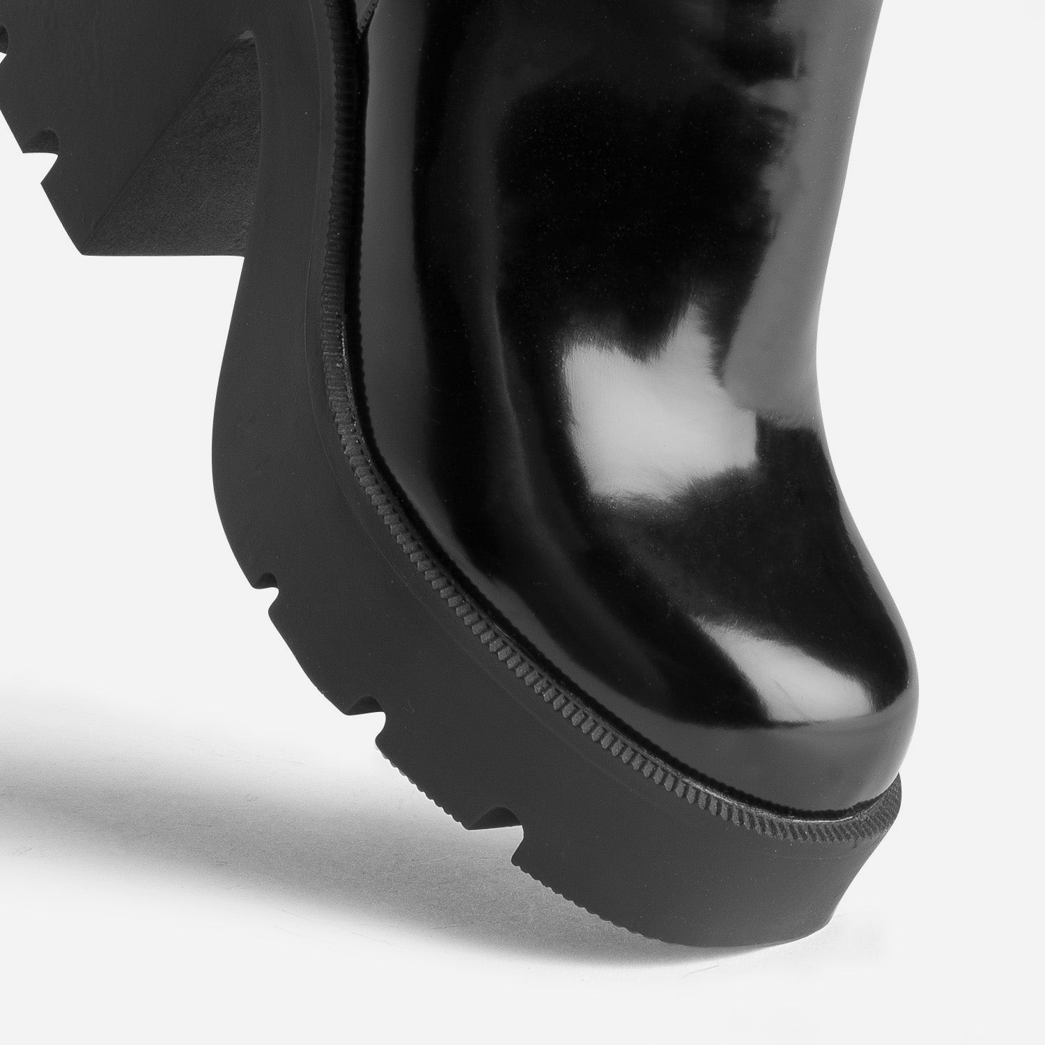 Boots TEXTO noir éco-conçu à semelle crantée