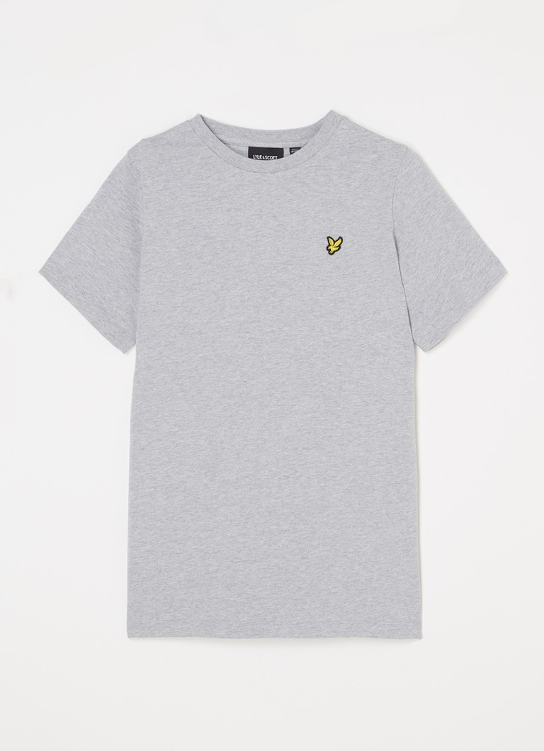 Tricou Lyle & Scott cu logo brodat
