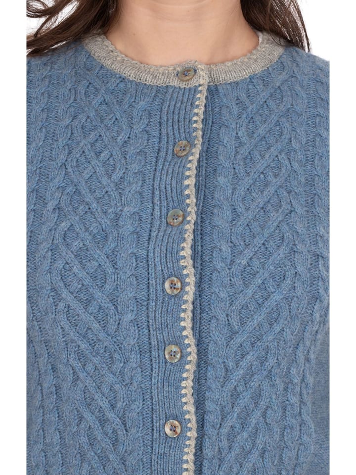Spieth & Wensky Strickjacke DIESSEN in jeans günstig kaufen