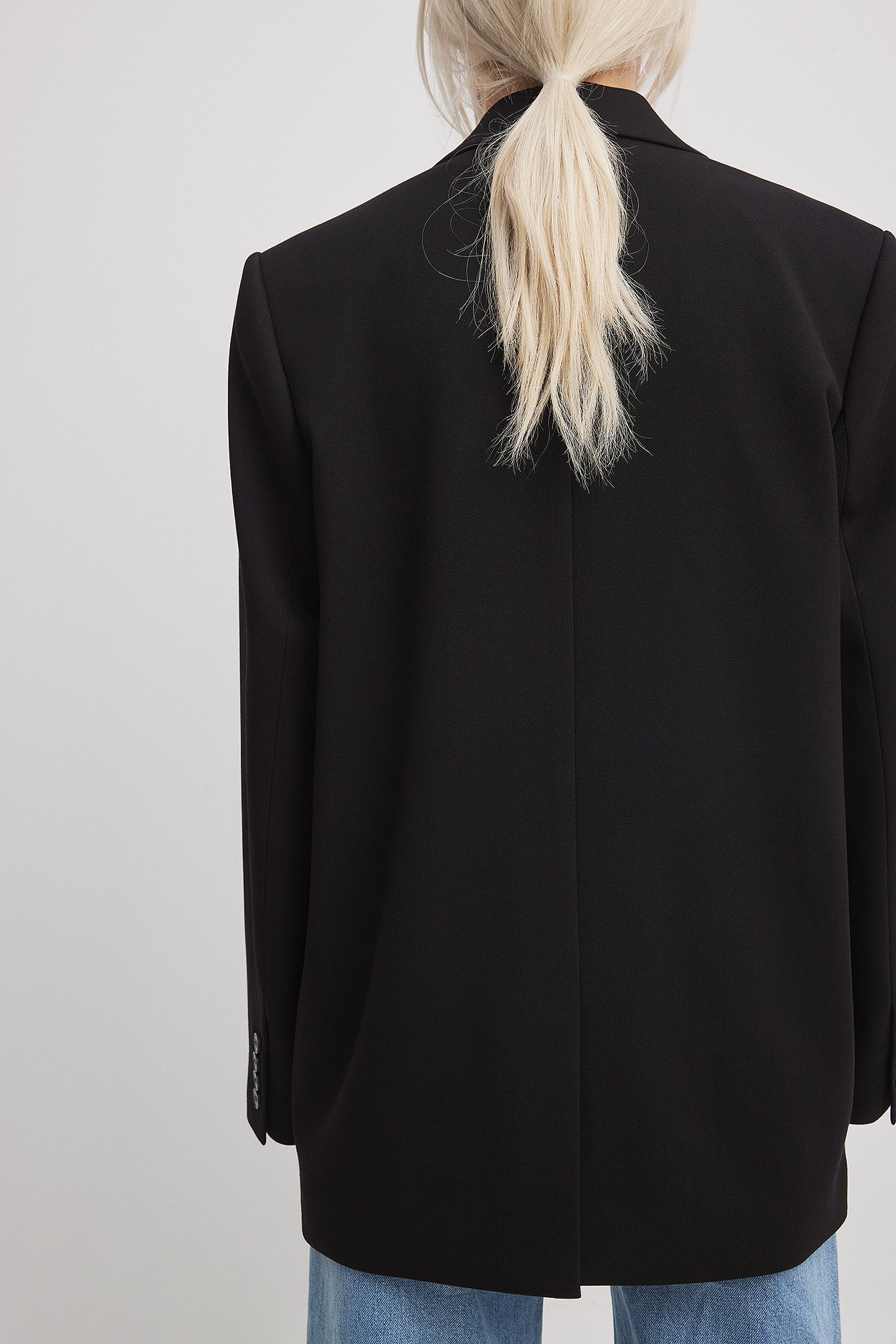 Oversize zweireihiger Blazer