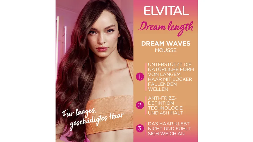 Elvital Dream Length Curl Foam 200ml 200 ml