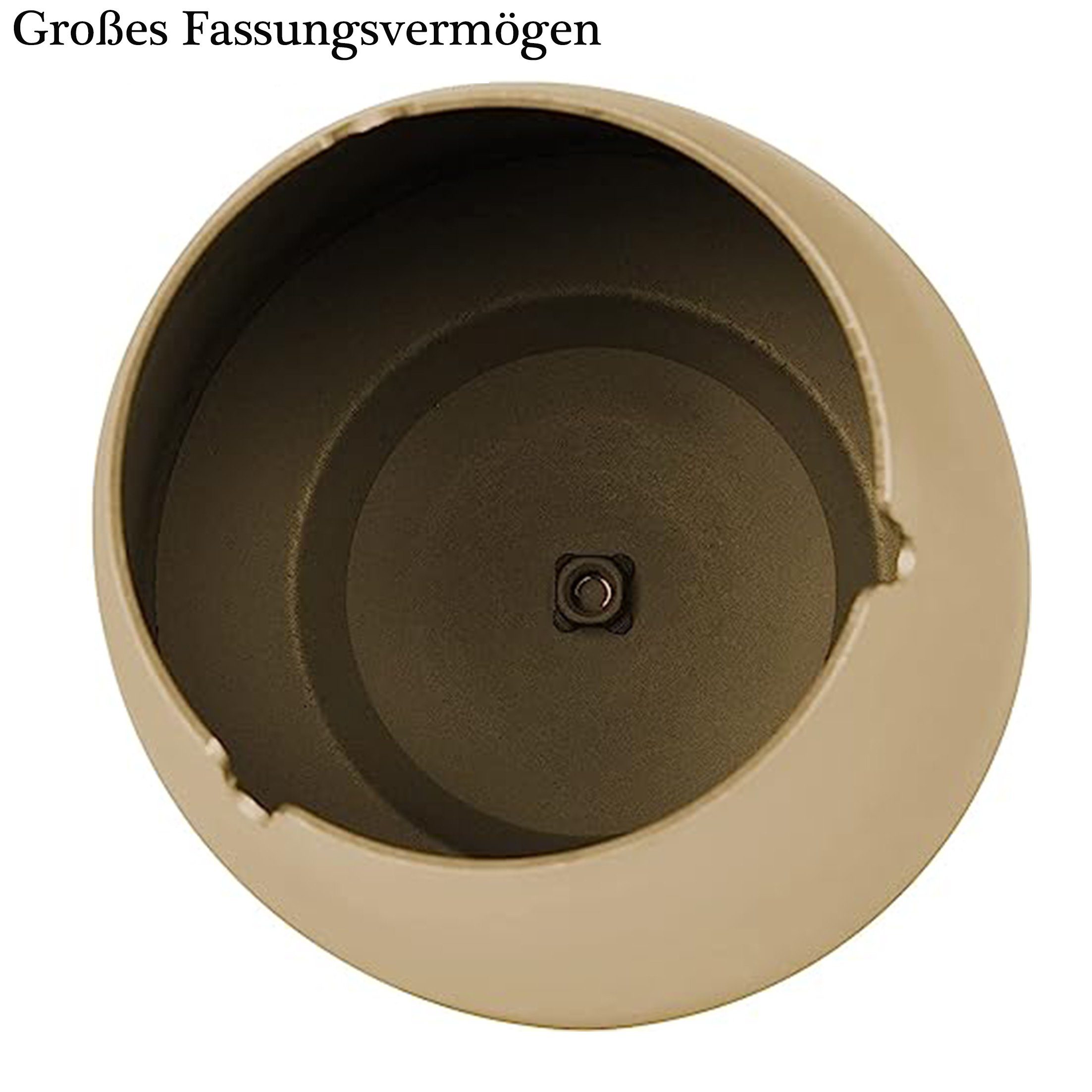 Dedom Aschenbecher Aschenbecher aus Edelstahl,Aschenbecher mit deckel,Winddichter, Aschenbecher für draußen,Regenfest