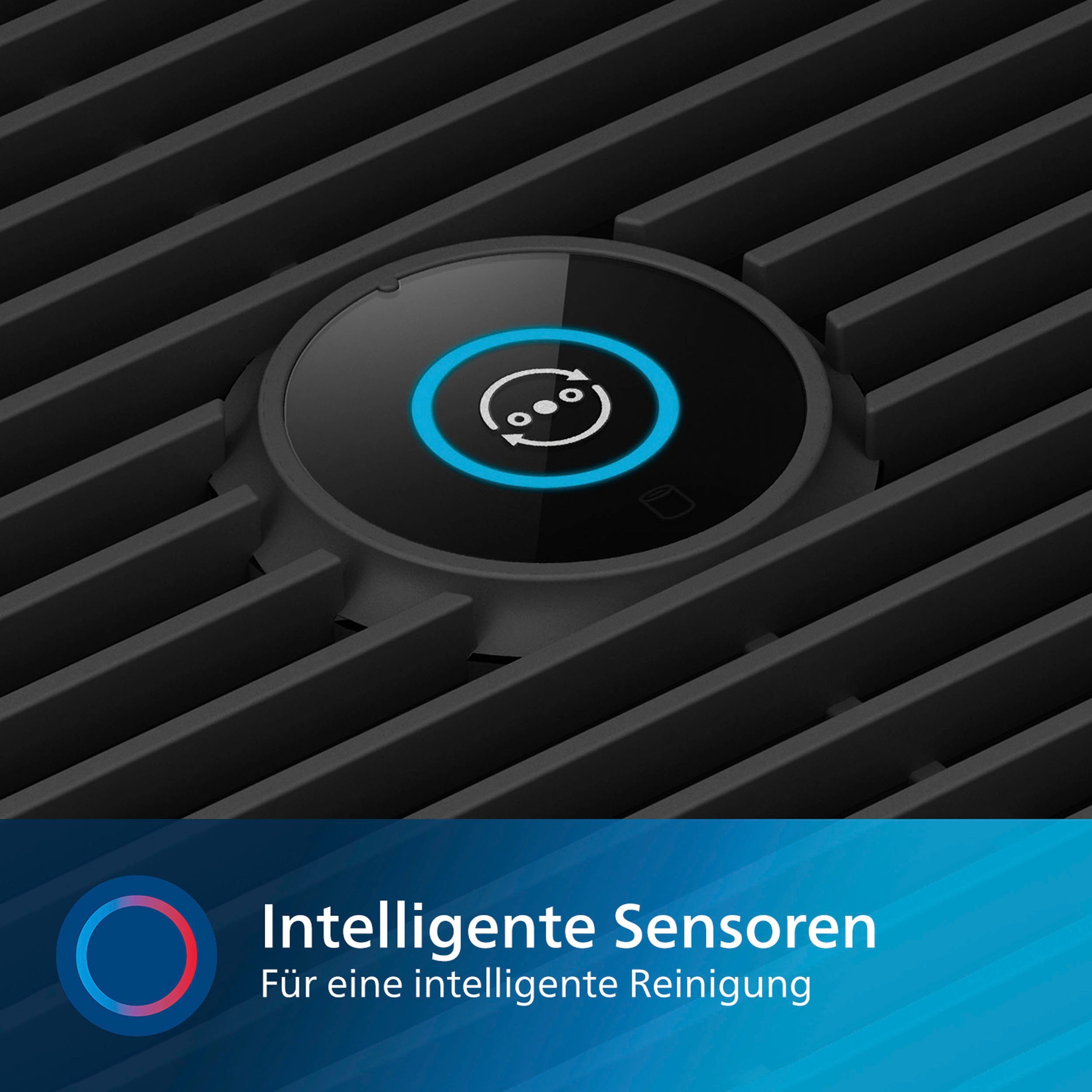 Philips Luftreiniger AC0820/10 800 Serie, für 49 m² Räume, für Allergiker geeignet