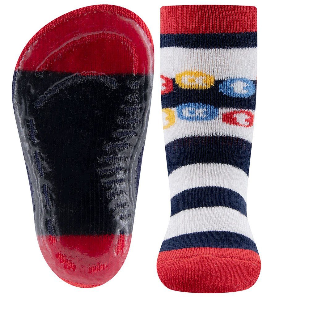 Ewers ABS-Socken Stoppersocken Feuerwehr/Ringel (2-Paar)