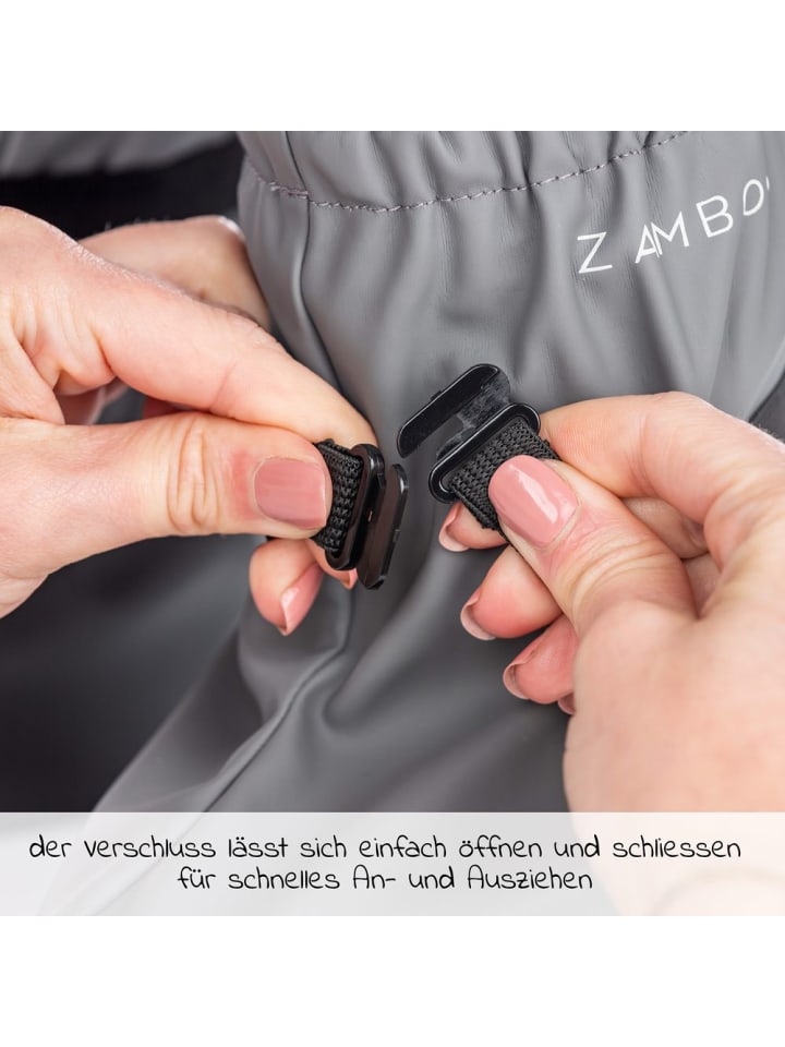Zamboo Regenfüßlinge Overshoes, wasserdicht und winddicht, in grau günstig kaufen onesize