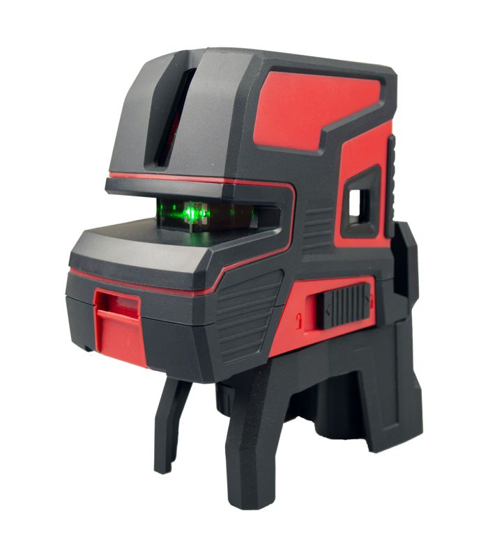 Levelfix 556228 CPL206G SET Ristiviiva-/5-pistelaser Vihreä + Kolmijalka
