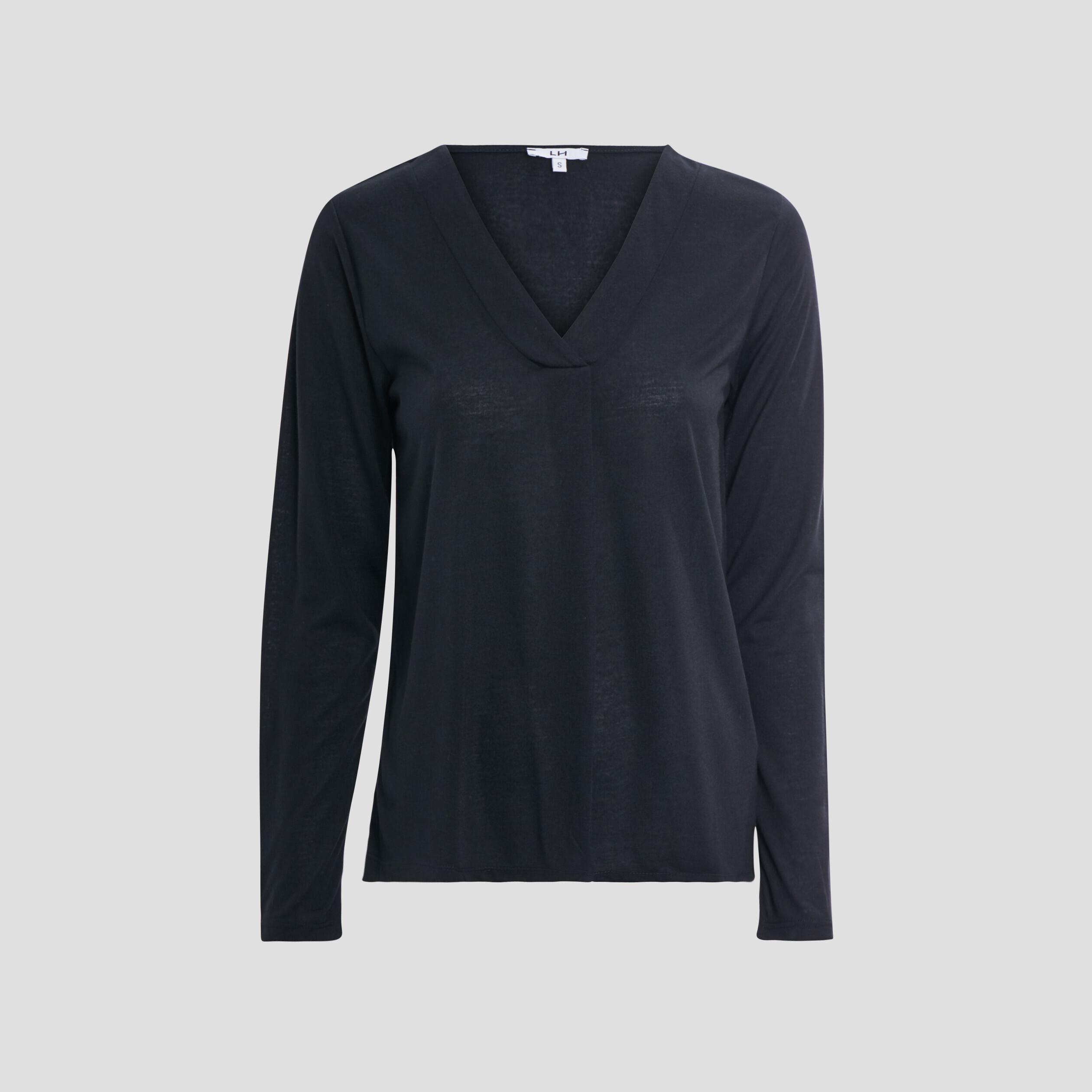 T-shirt manches longues noir femme | La Halle