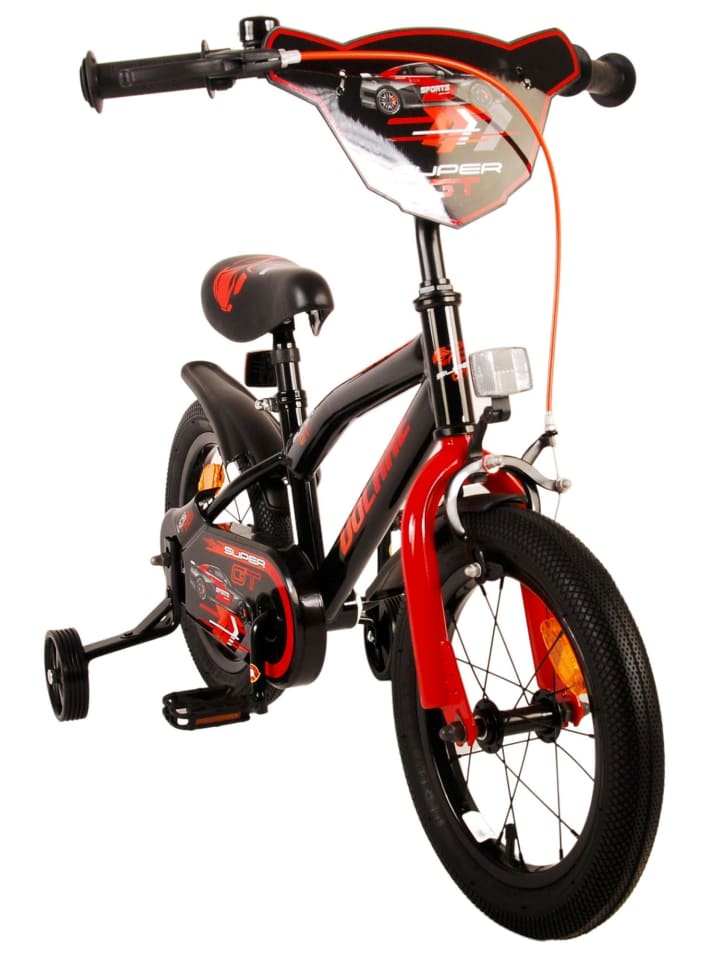 Volare Kinderfahrrad Super GT Kinderfahrrad für Jungen 14 Zoll Kinderrad Rot 4 Jahre günstig kaufen onesize