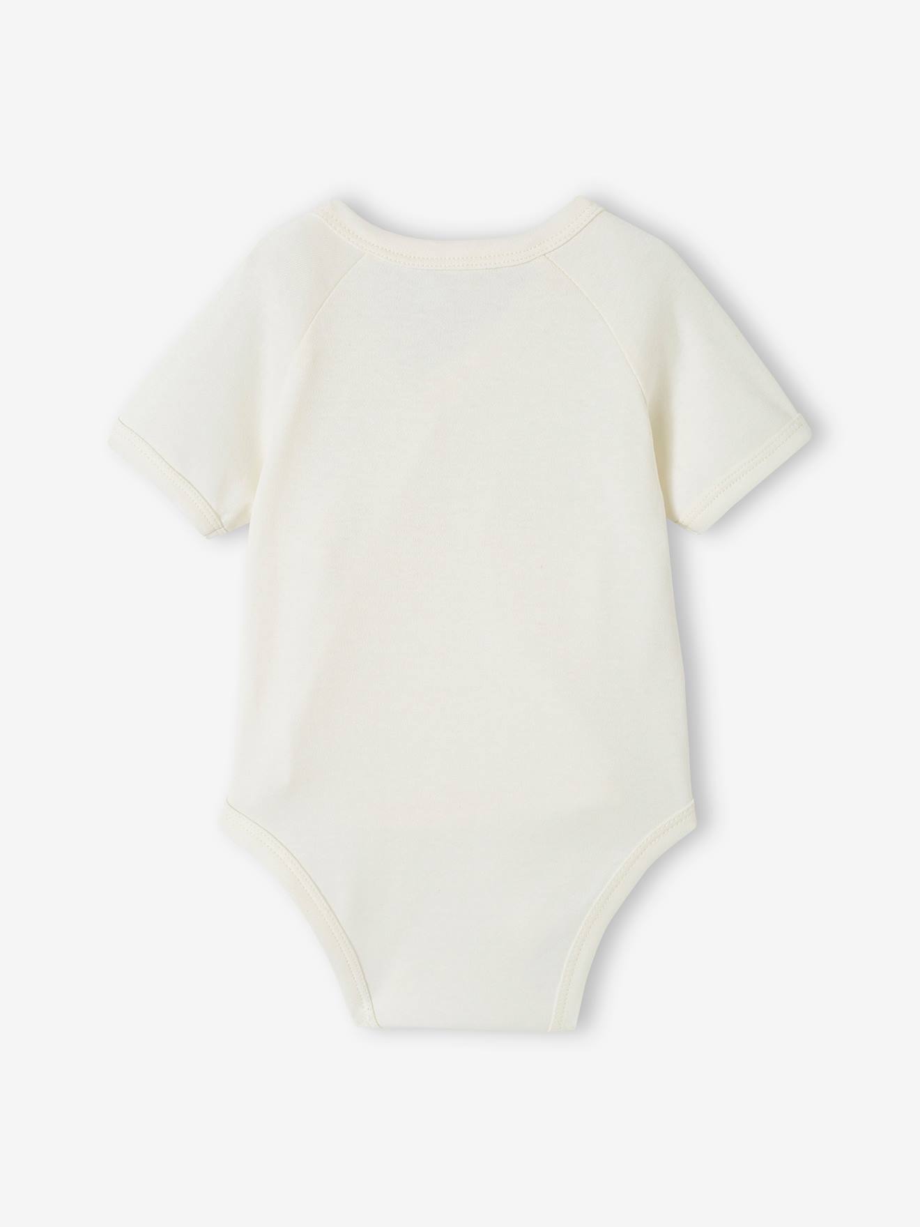 Vertbaudet 5er-Pack Baby Wickelbodys Bio-Baumwolle Oeko-Tex - himmelblau