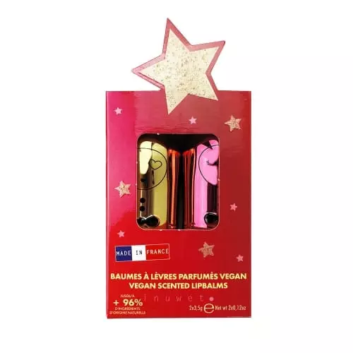 COFFRET BAUME Coffret duo baumes à lèvres hydratants