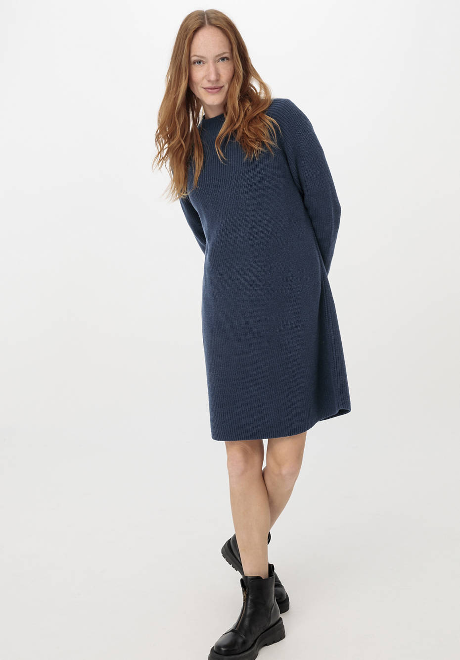 Strickkleid aus reiner Bio-Baumwolle