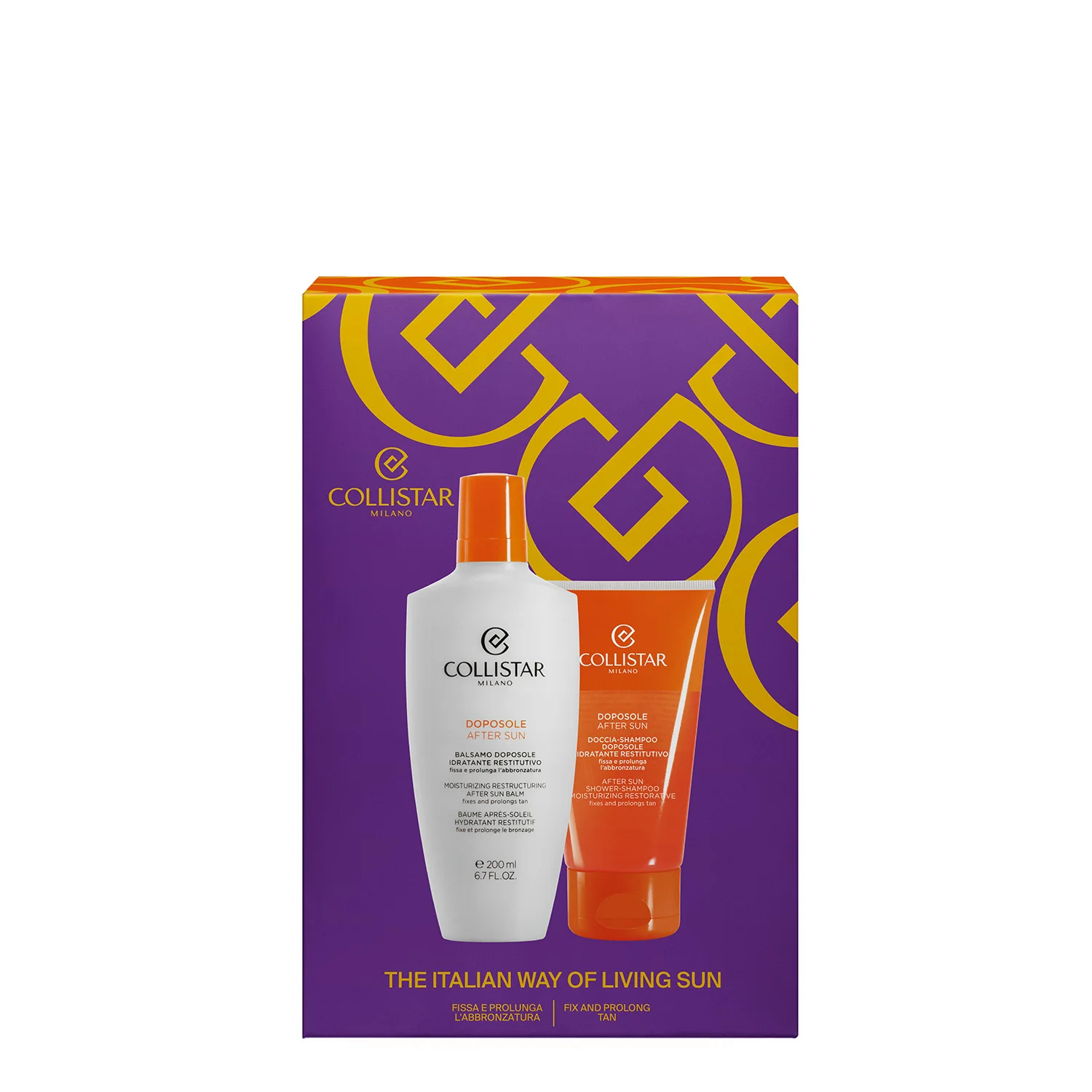 Bräunungsset mit After-Sun-Balsam, feuchtigkeitsspendend und regenerierend – Sonnenset, Sonnengeschenkset, After-Sun-Körpercreme