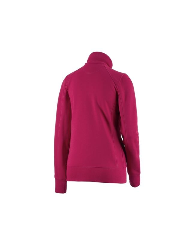 e.s. Sweatjacke poly cotton, Damen