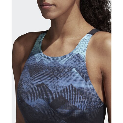 DAMEN PLACED PRINT BADEANZUG