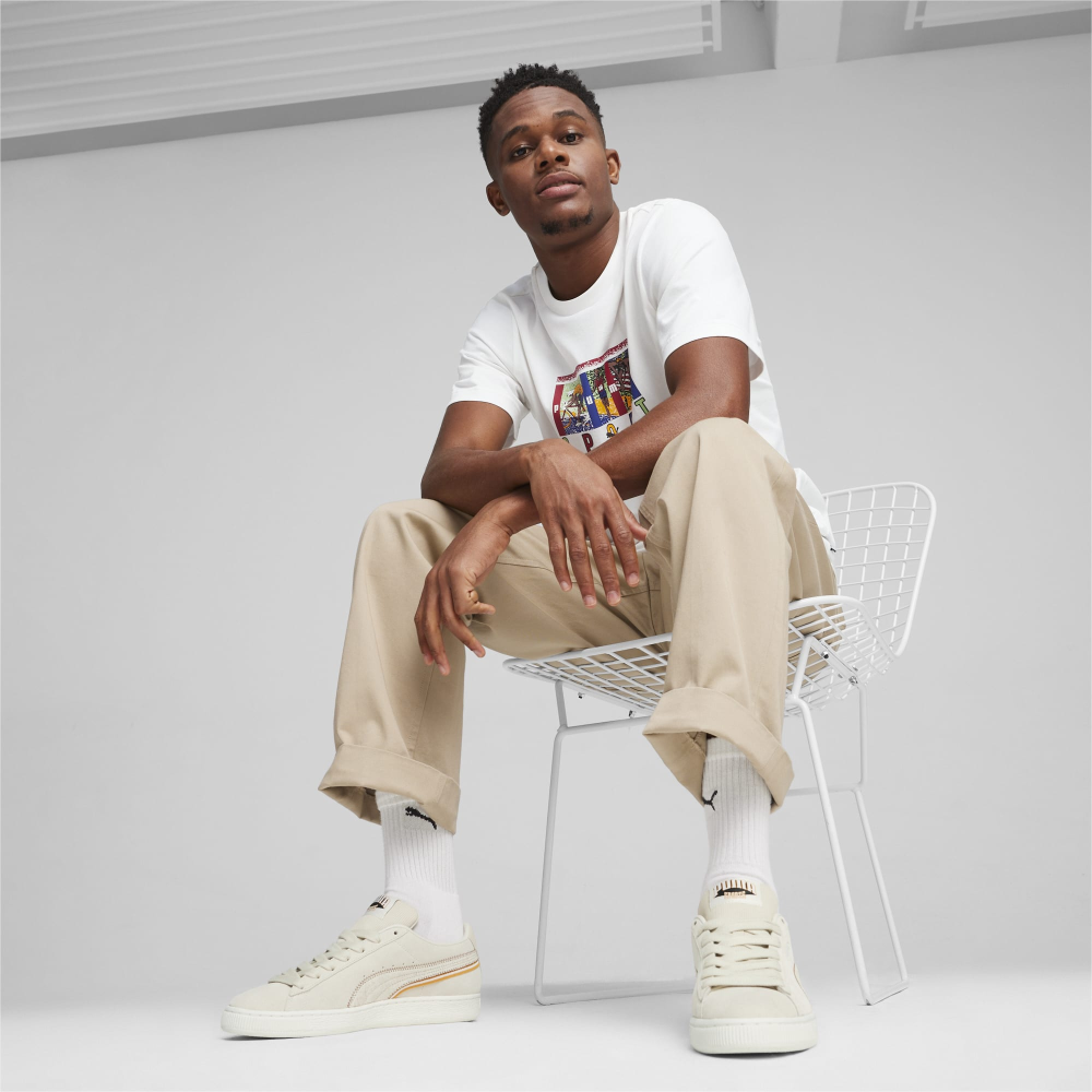 PUMA Suede For The Fanbase 397266_01 / weiss