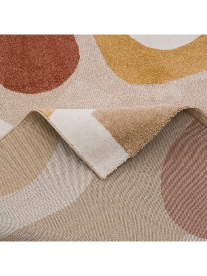 Pergamon Designer Teppich Faro Retro in Beige günstig kaufen 80 x 150 cm