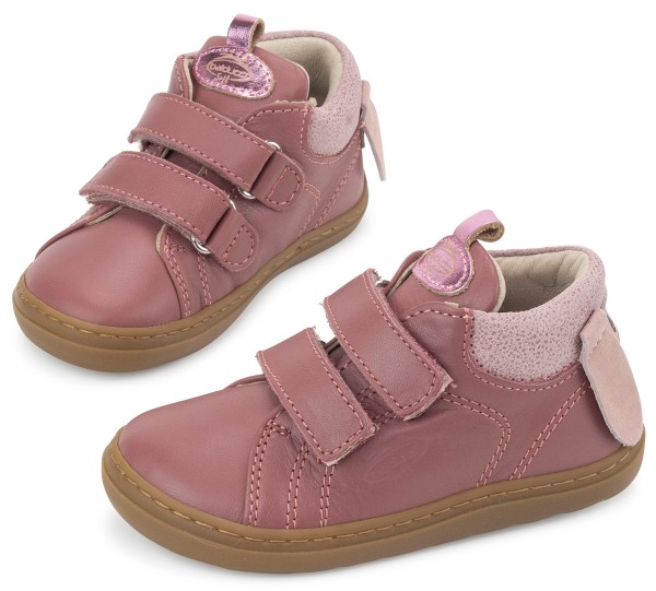 Balducci ~ MidCut Klettschuh Leder ~ Hase Rosa