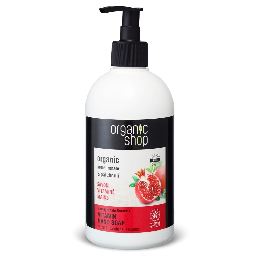 organic shop Savon Liquide Mains Vitaminé Grenade Savon mains