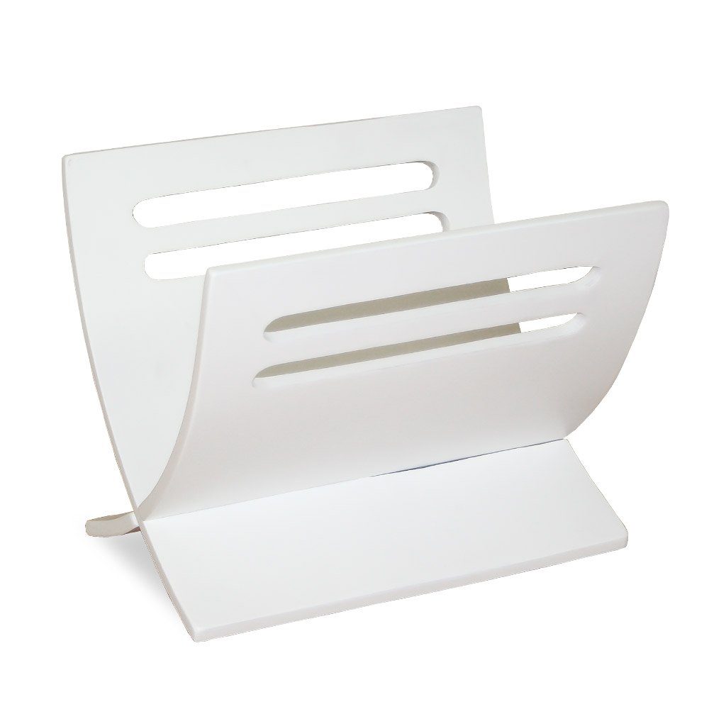 Homestyle4u Zeitungsständer Magazinhalter Holz Zeitschriftenhalter Magazinständer