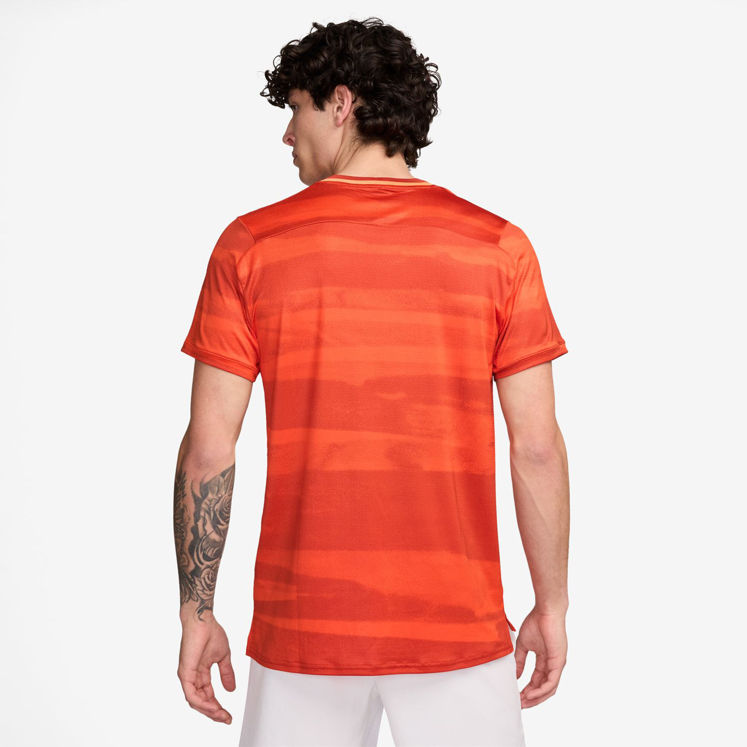 Dri-Fit Advantage Print T-Shirt Herren - Rot