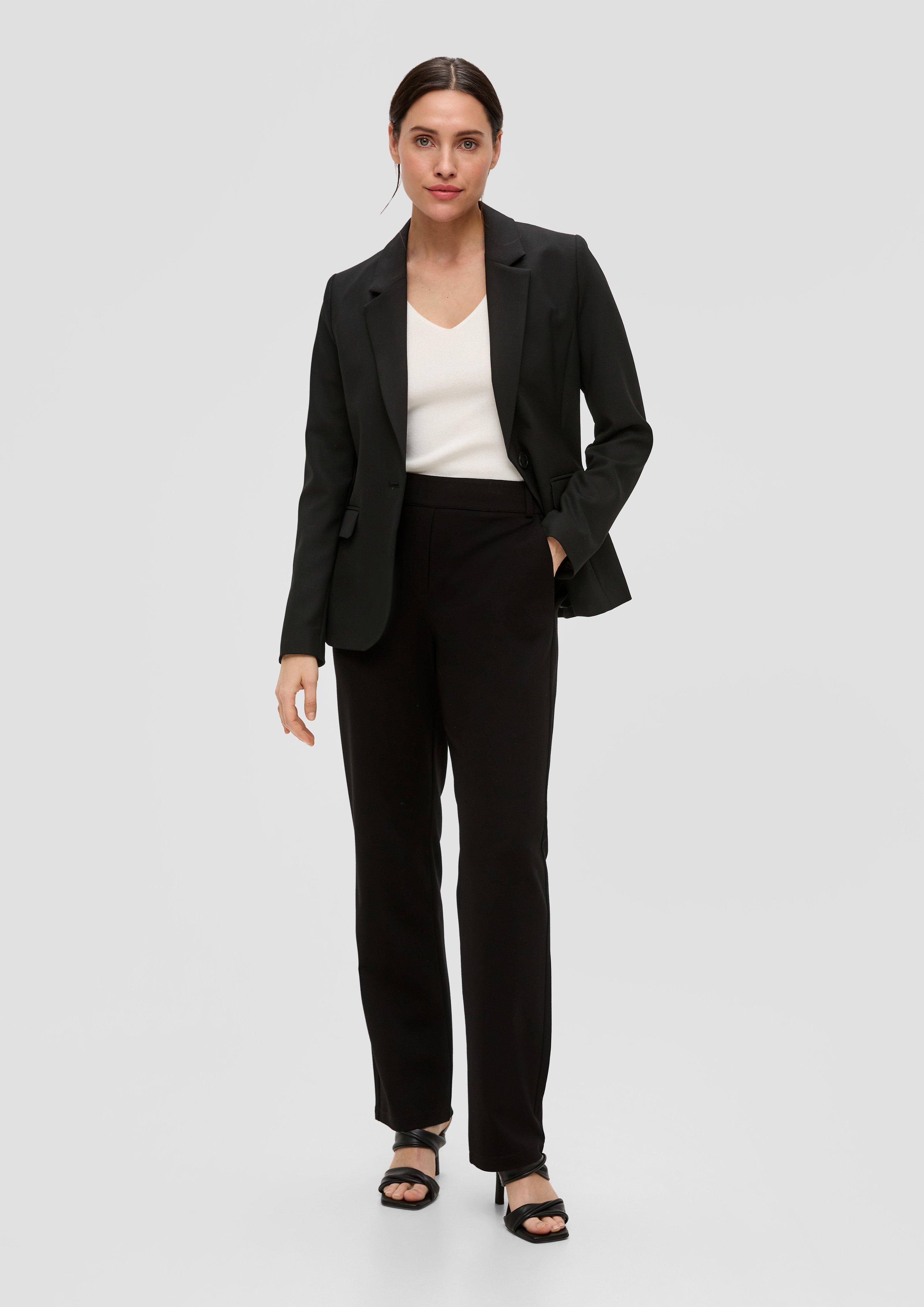 Straight Leg-Hose aus Viskosemix  2156739-9999