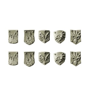 Salamandra Knights Small Shoulder Shields