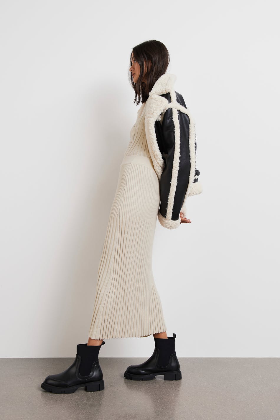 Sally knitted skirt