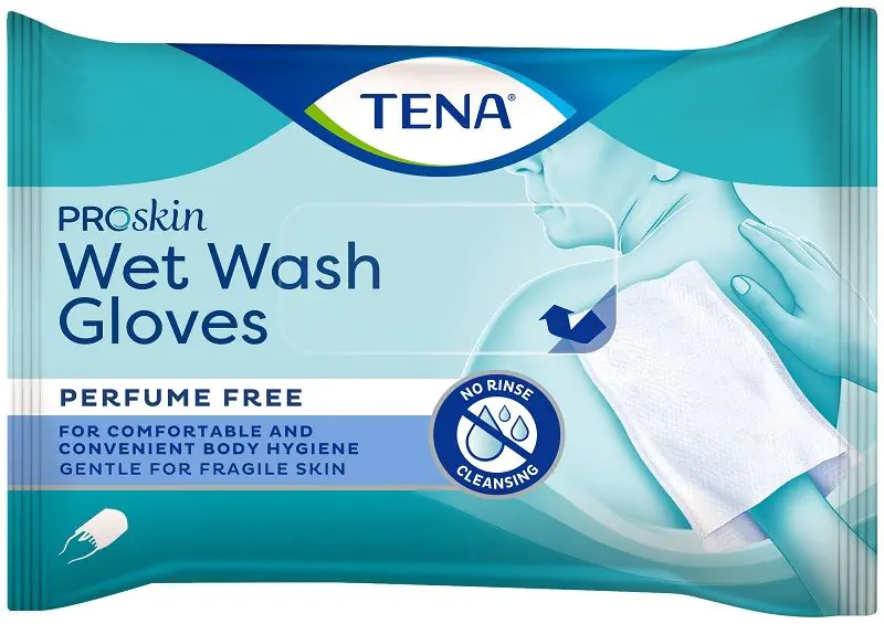 „Tena“ drėgnos prausimosi pirštinės, 8 vnt.