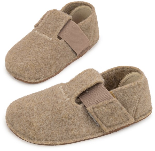 Pegres ~ Hausschuh Slipper ~ Beige