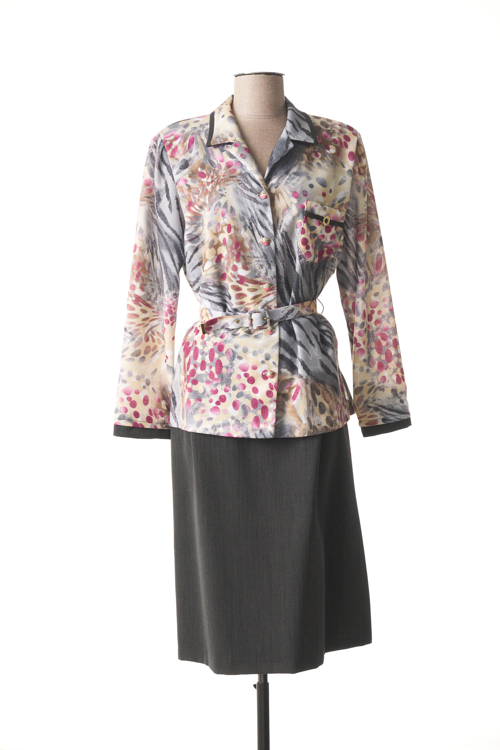 France Rivoire Ensembles Robe Femme couleur gris