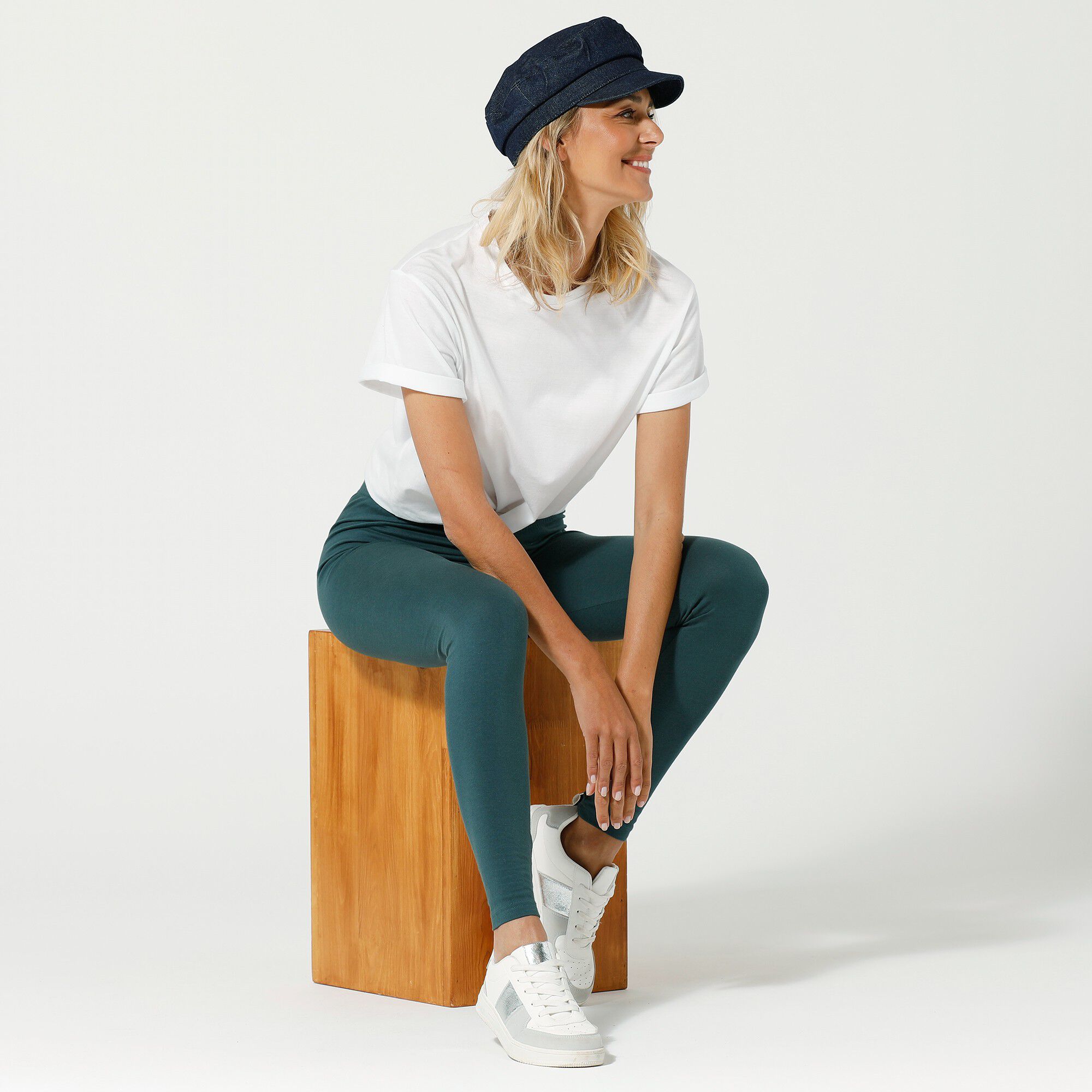 Legging maille jersey