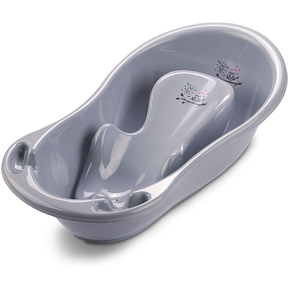 Baby Badewanne Set 5 Teilig. Badewanne 86cm mit Gestell, Badewannensitz, Abfluss und Thermometer.