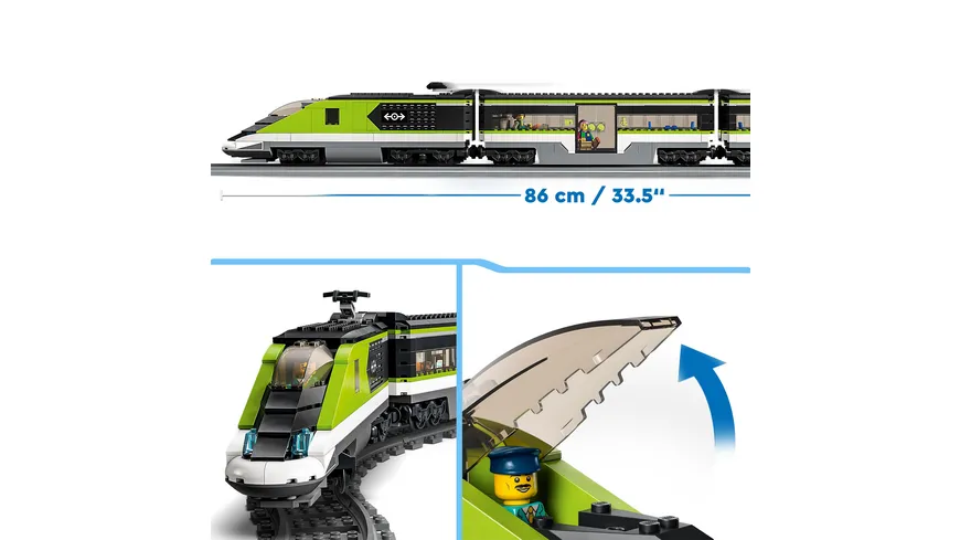 LEGO City 60337 Personen-Schnellzug