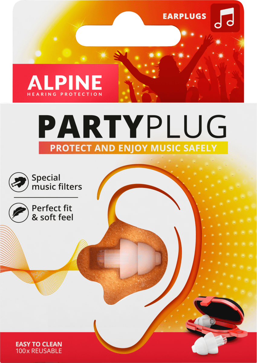 Ohrstöpsel Party Plug, 2 St