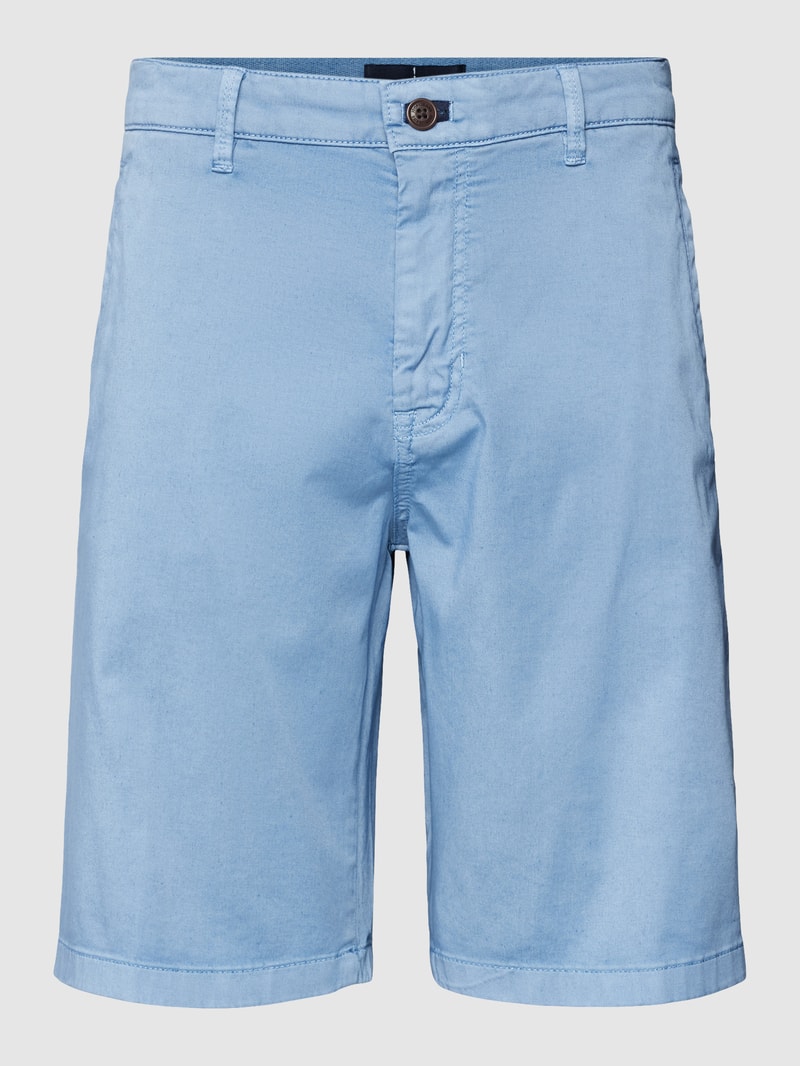 Bermudas mit Eingrifftaschen in blau