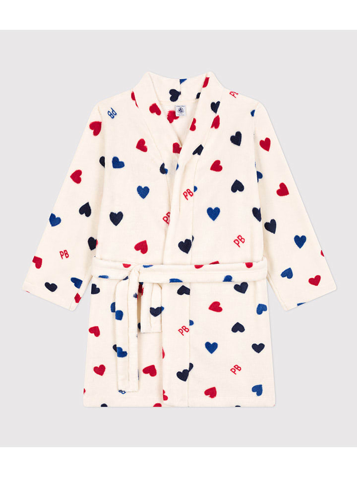 PETIT BATEAU Bademantel in Creme günstig kaufen