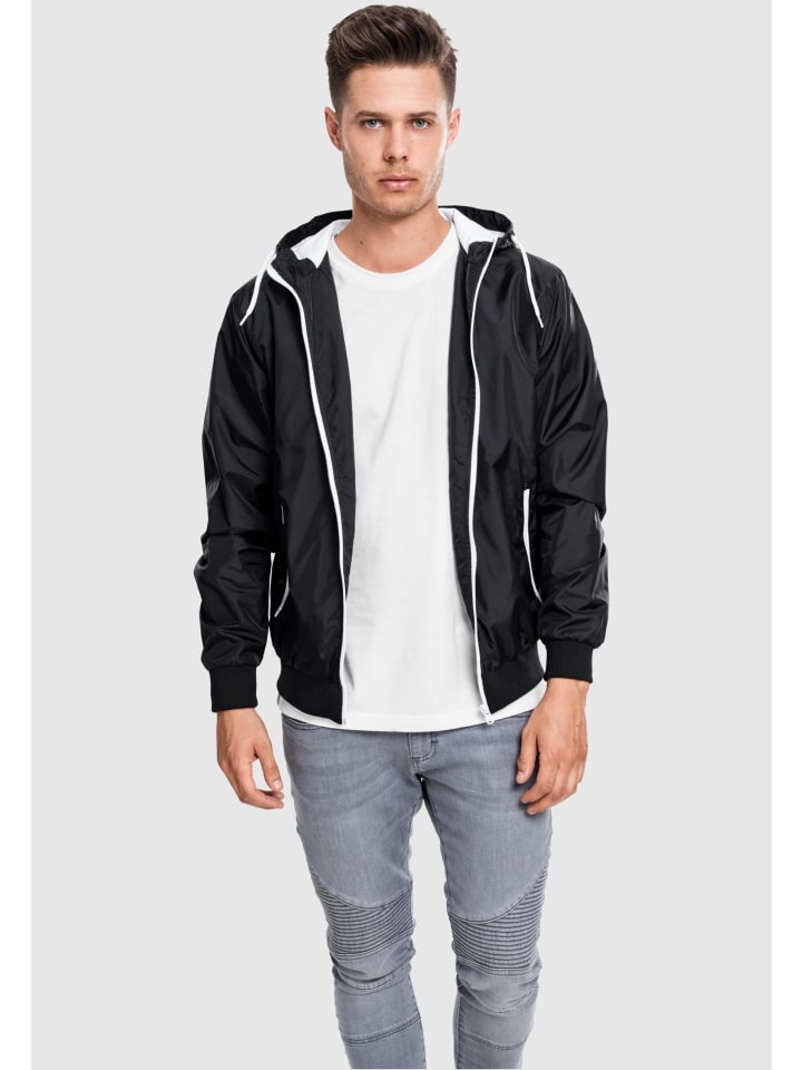 Urban Classics Urban Classics Windbreaker in blk/wht günstig kaufen